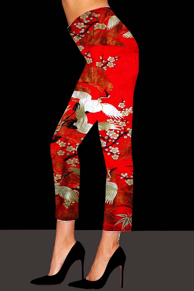 Geisha Jeans under construction side 